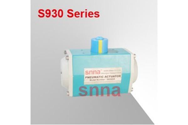 S930報氣缸式角行程氣動(dòng)執行機構